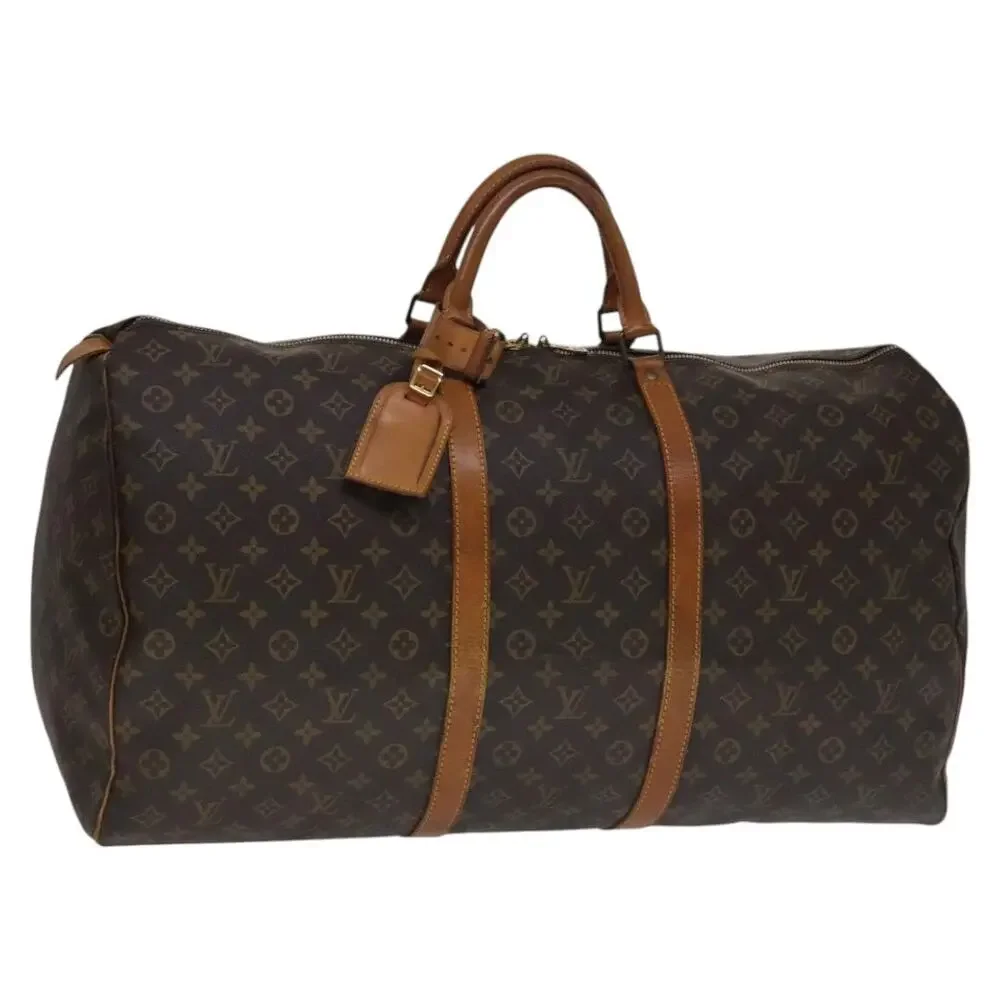 LOUIS VUITTON Monogram Keepall 60 Boston Bag M41422
